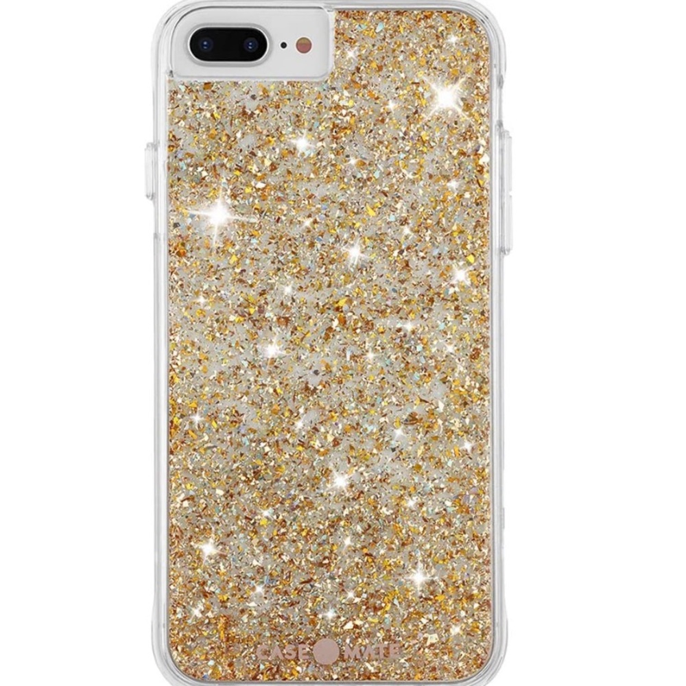 NWT case- mate twinkle gold iPhone 6/7/8 plus case